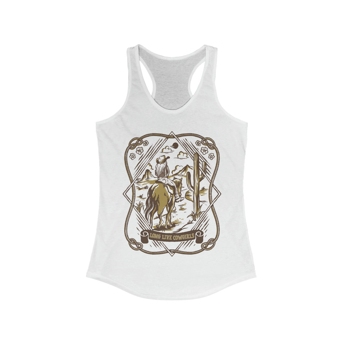 Long Live Cowgirls Tank Top | Country Graphic Tee Tank | Women's Western Tank Tops