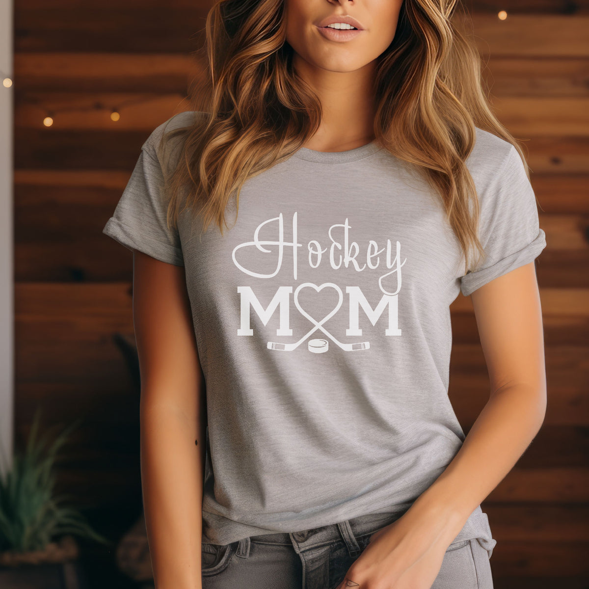 Hockey Mom Shirt | Cute Hockey Mom Gift