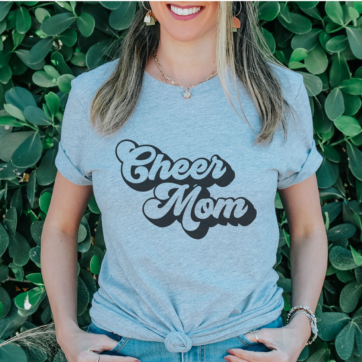 Retro Cheer Mom Shirt | Cheer Mom Gift