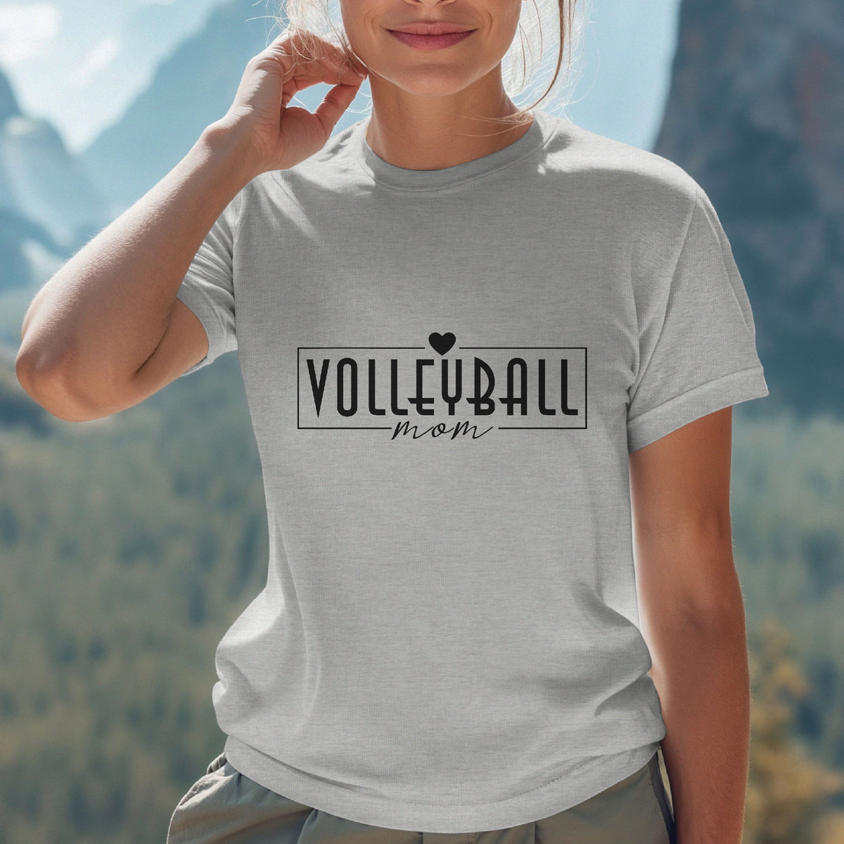 Volleyball Mom Shirt | Sports Mom T-shirt