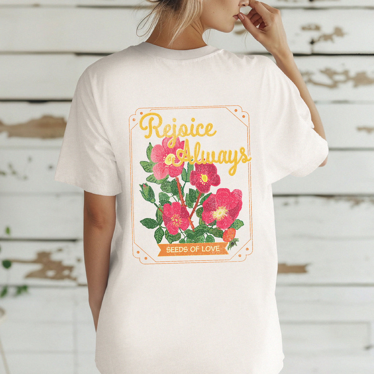 Rejoice Always Women's Christian T-shirt | Christian Shirts Women