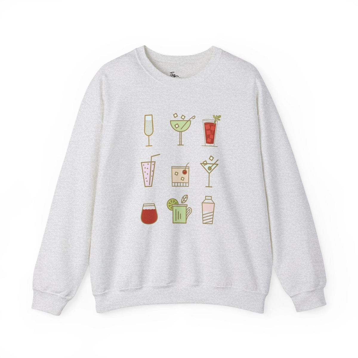 Cocktail Lover Crewneck Sweatshirt | Birthday Gift | Brunch Group Sweatshirts Sweatshirt TheFringeCultureCollective