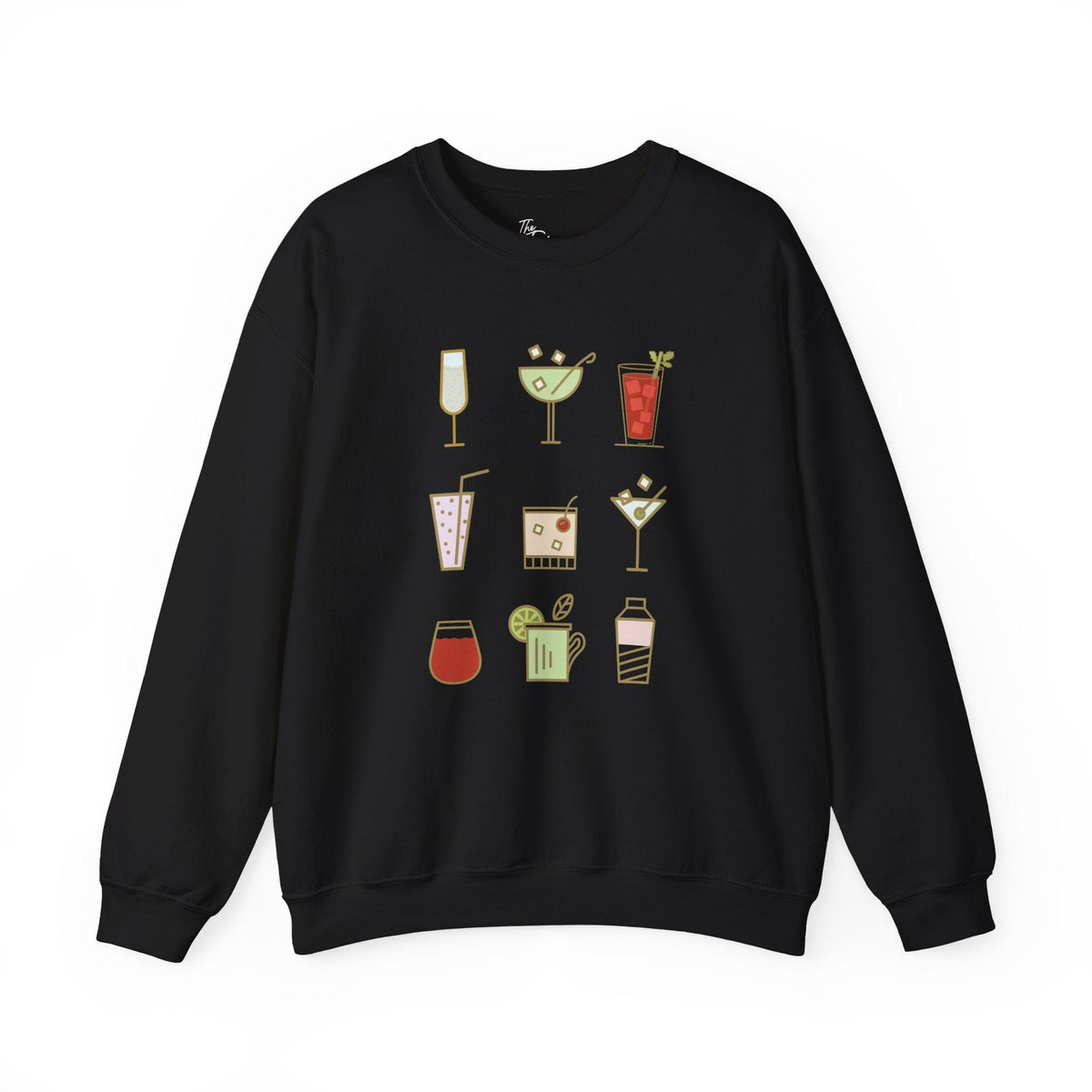 Cocktail Lover Crewneck Sweatshirt | Birthday Gift | Brunch Group Sweatshirts Sweatshirt TheFringeCultureCollective