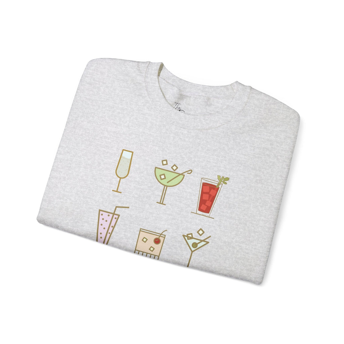 Cocktail Lover Crewneck Sweatshirt | Birthday Gift | Brunch Group Sweatshirts Sweatshirt TheFringeCultureCollective