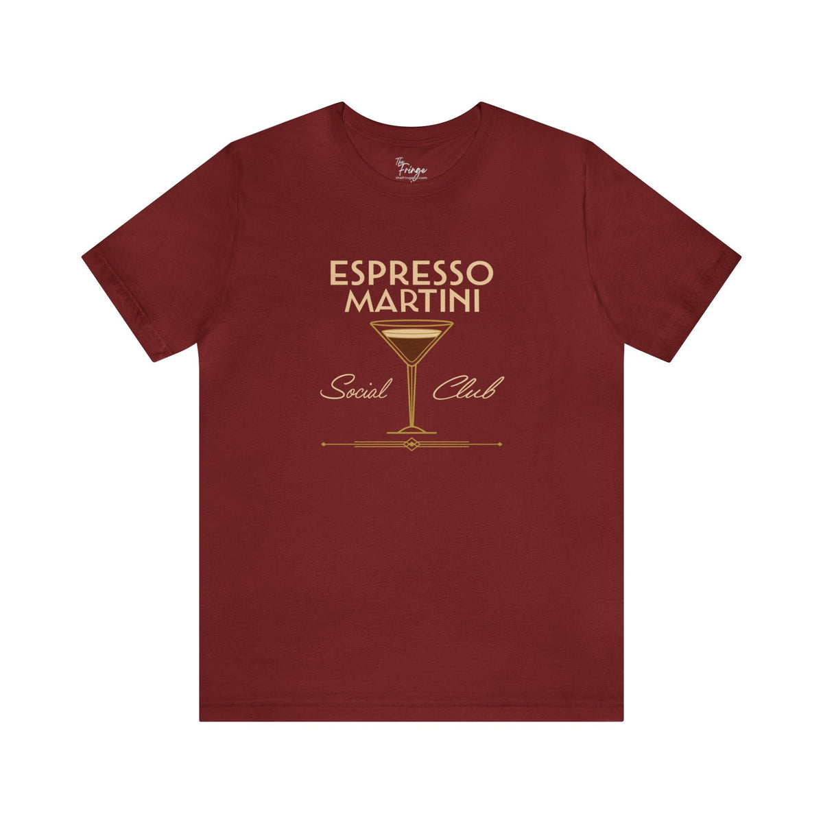 Espresso Martini Social Club Graphic Tee | Girls Night | Cocktail Lover | Rooftop Bar Life T-Shirt TheFringeCultureCollective