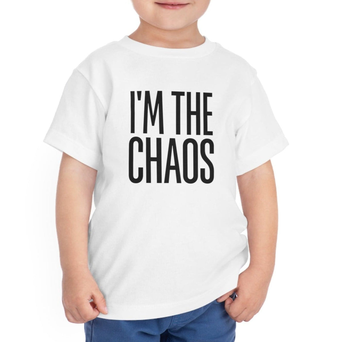 I'm the Chaos Funny Toddler Tee | Mommy and Me Tee Kids clothes TheFringeCultureCollective