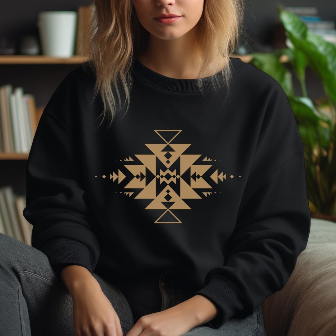 Southwestern Aztec Sweatshirt | Western Sweatshirt Sweatshirt TheFringeCultureCollective