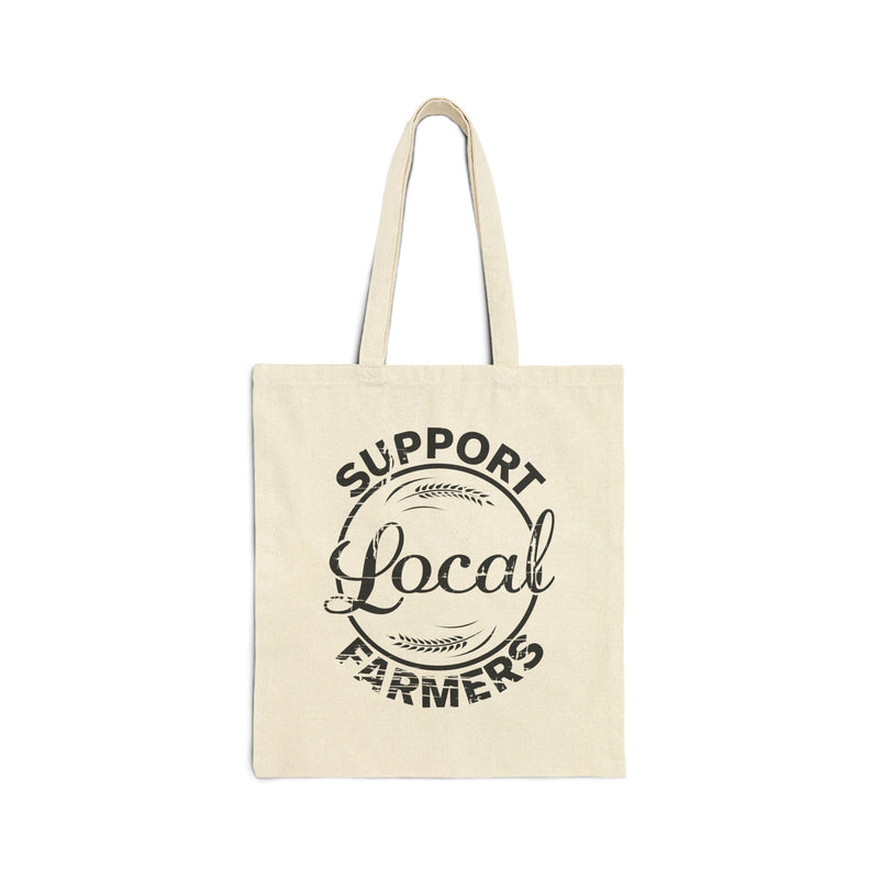 Support Local Farmers Tote Bag | Farmers Market Reusable Bags Bags TheFringeCultureCollective