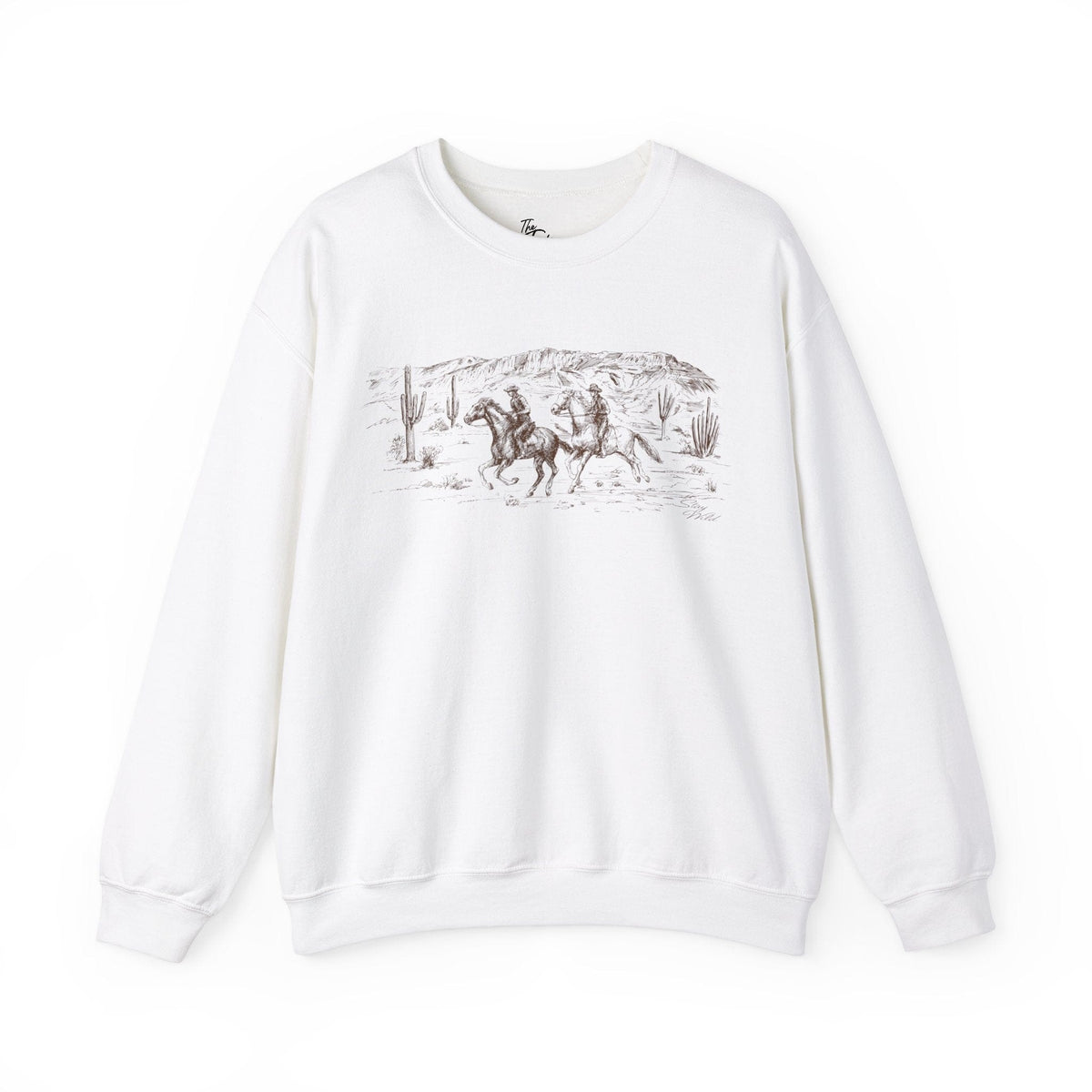 The Pony Express Stay Wild Horse Sweatshirt | Western Sweatshirt Sweatshirt TheFringeCultureCollective