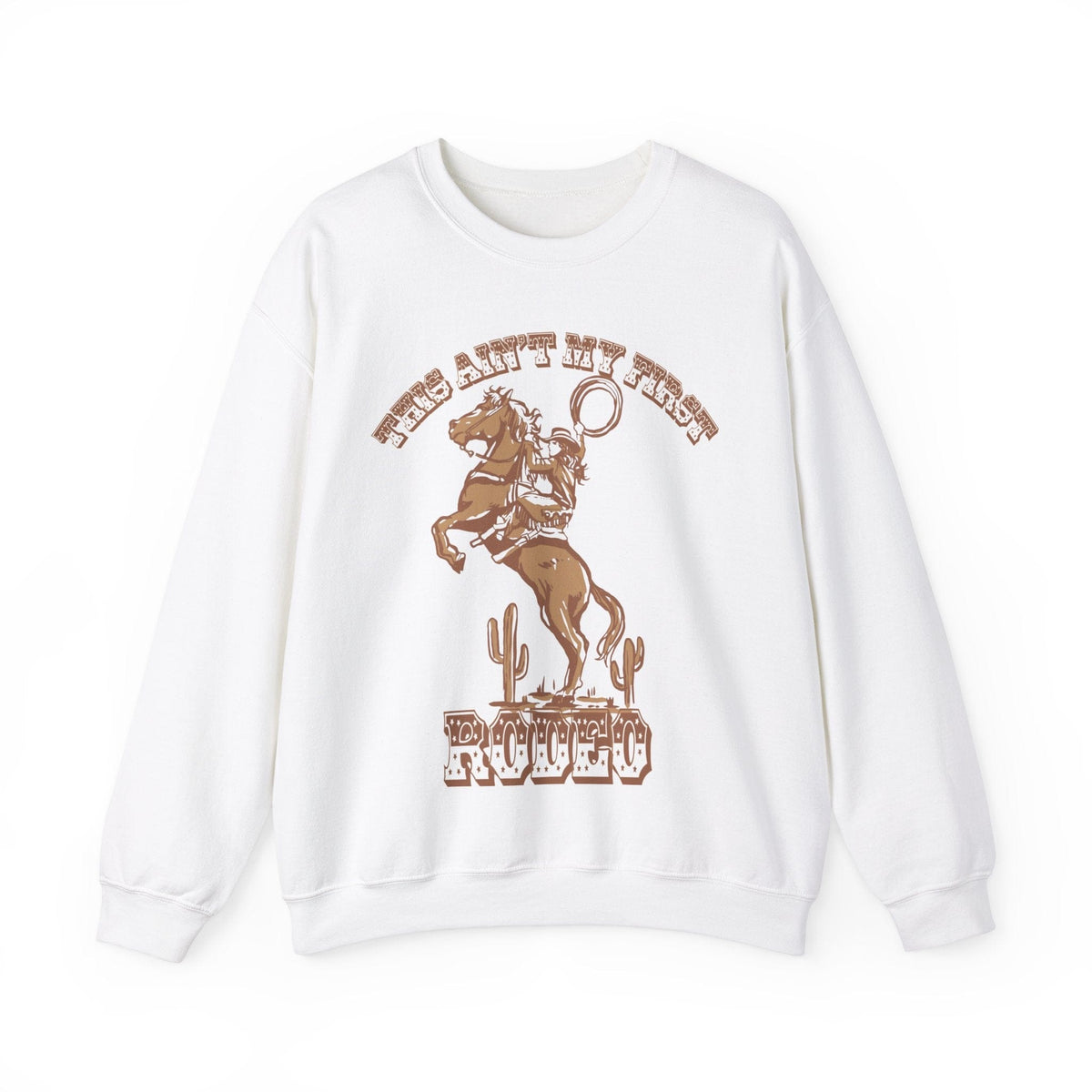 This Ain't My First Rodeo Sweatshirt | Western Sweatshirt Sweatshirt TheFringeCultureCollective